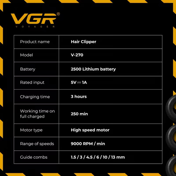 VGR Gold Clipper 9000 RPM