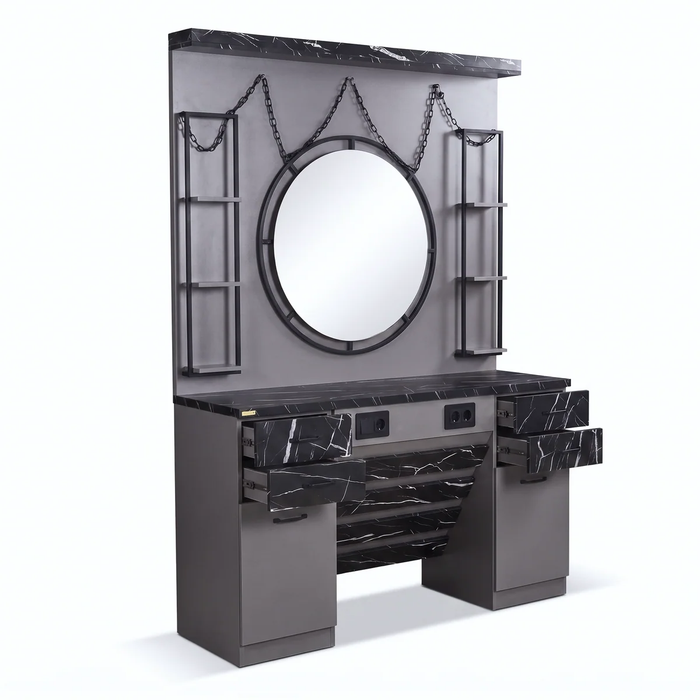 Antracite Grey Barbier Kaptafel