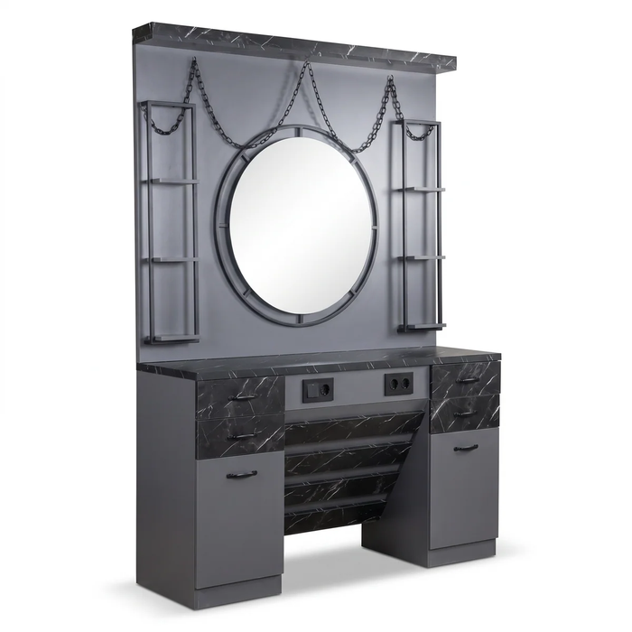 Antracite Grey Barbier Kaptafel