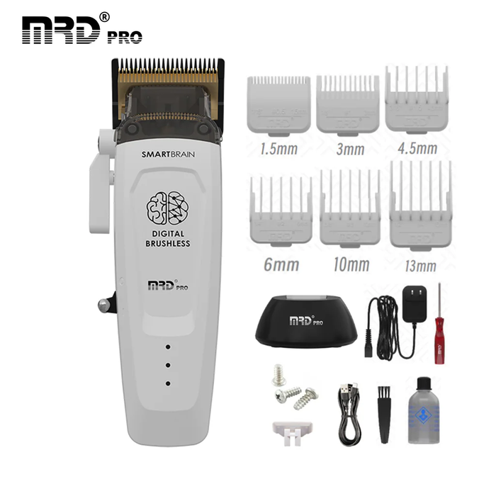 MRD Pro Smart Brain Precision Saber Clipper White