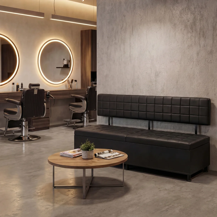Wacht bank - Waiting Sofa Black