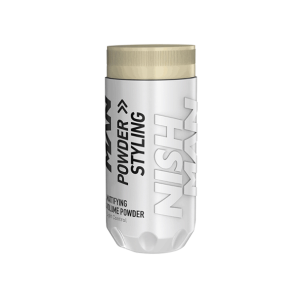 Nishman Hair Styling Powder Wax Milky