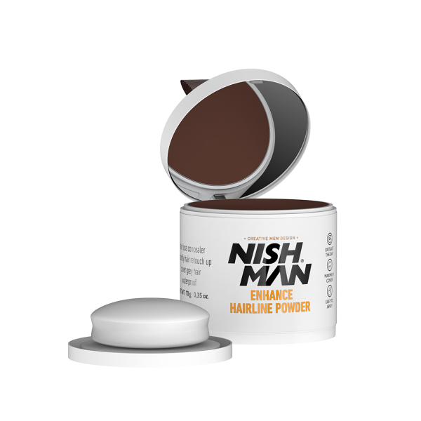 Nishman Enchance Hairline Powder Medium Brown