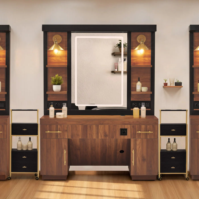 Moderne Kaptafel Bruin