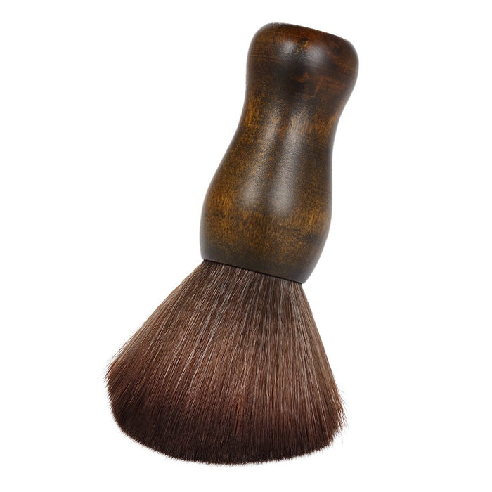 Salon Wood Neck Duster Brush - Kwast