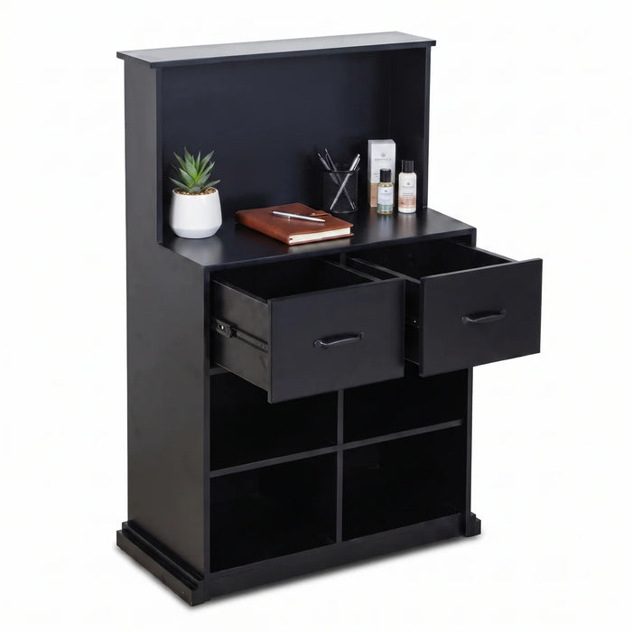 Reception Desk - Balie - Classic Slim Brown DR0010