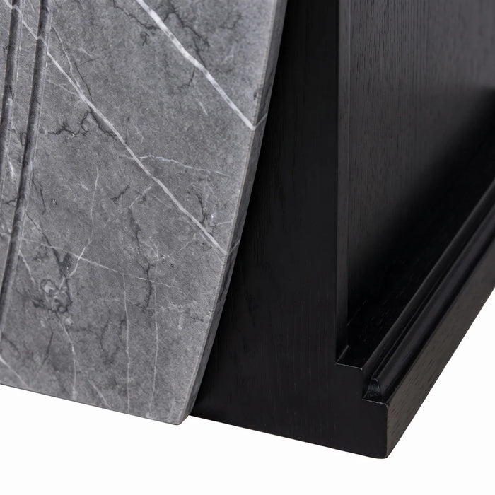 DeltaPro  Reception Desk Classic Slim Black
