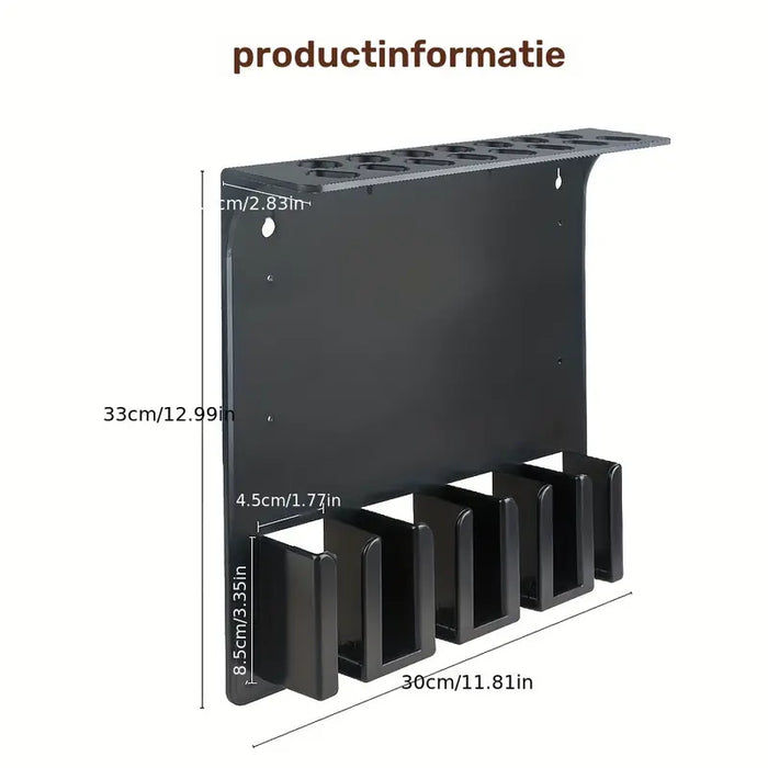 Barber Shop Wandmontage Haar Tool Organizer