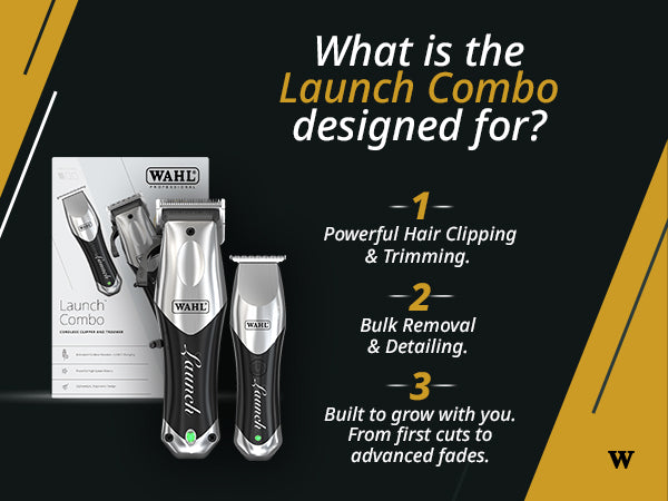Wahl Launch Combo Clipper + Trimmer