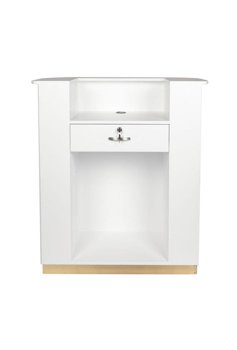 Balie Ribbel Wit Premium 120cm