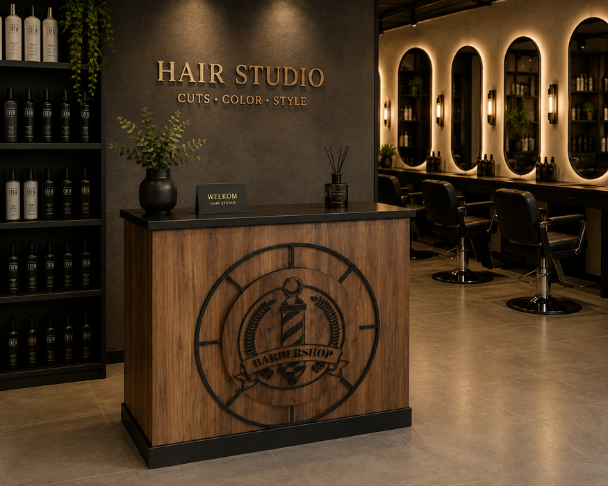 Balie Barbershop Receptie Barok