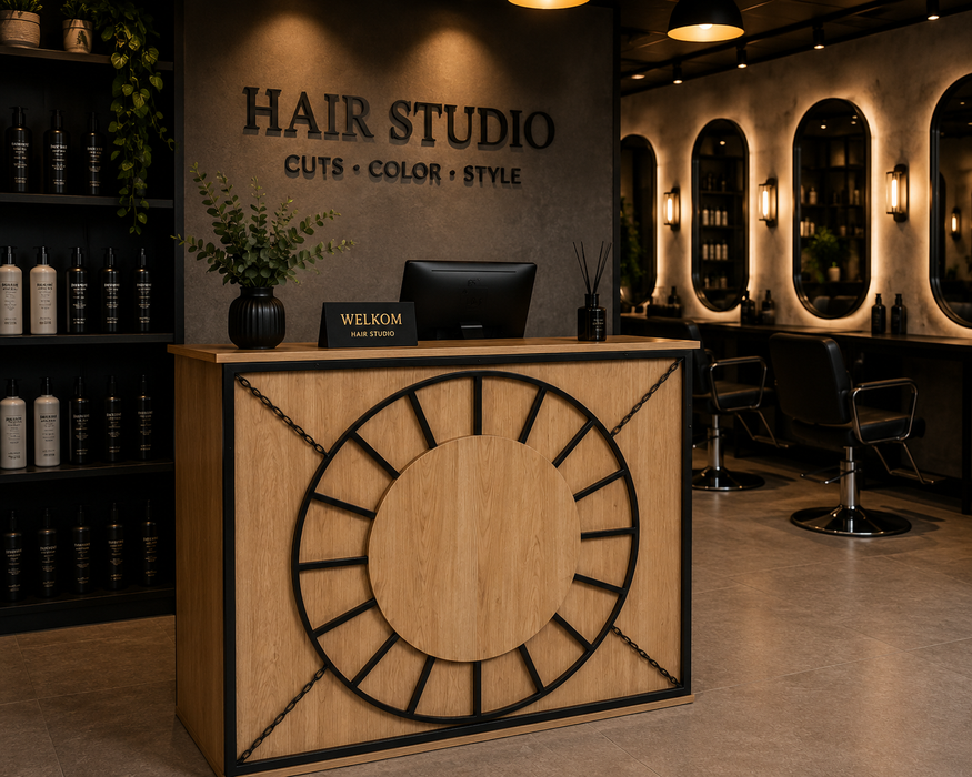 Reception Desk Brown - 02