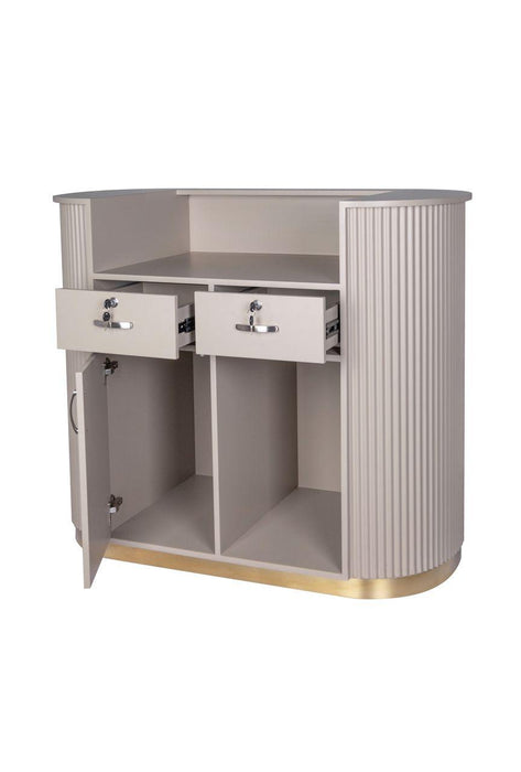 Balie Ribbel Latte / Creme Premium 160cm