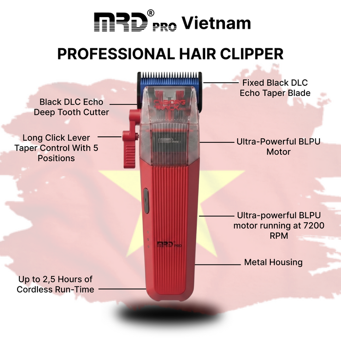 MRD Pro Cyborg Track Metal Clipper Rood