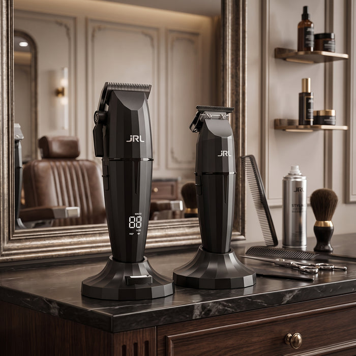 JRL Onyx Collection Combo Set Clipper + Trimmer