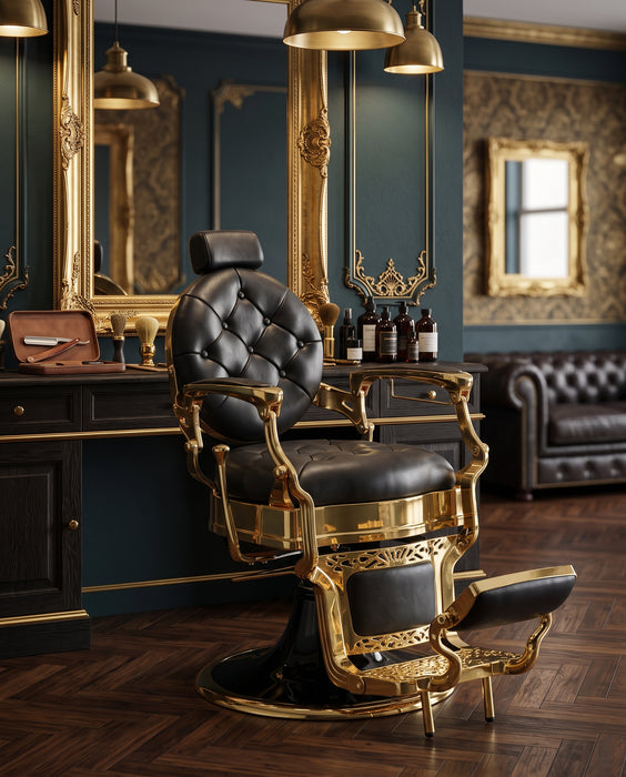 Mirplay Barber Chair Kirk CG Gold