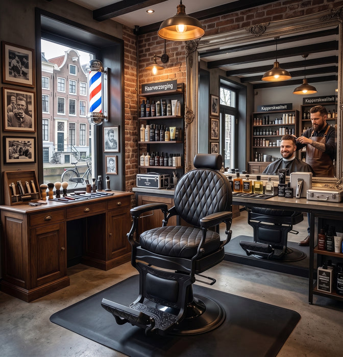 Barber Chair Cavalier - Matte Black