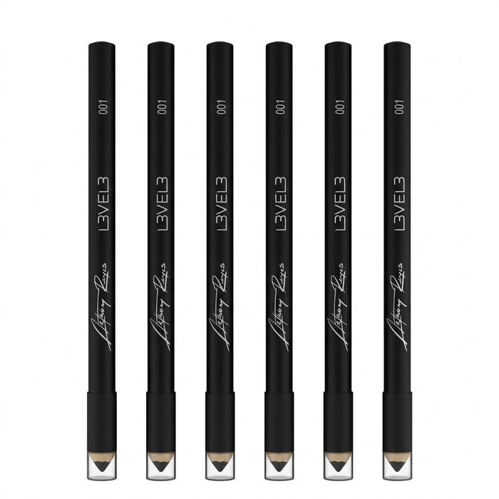 Level 3 Liner pencils black (6st)