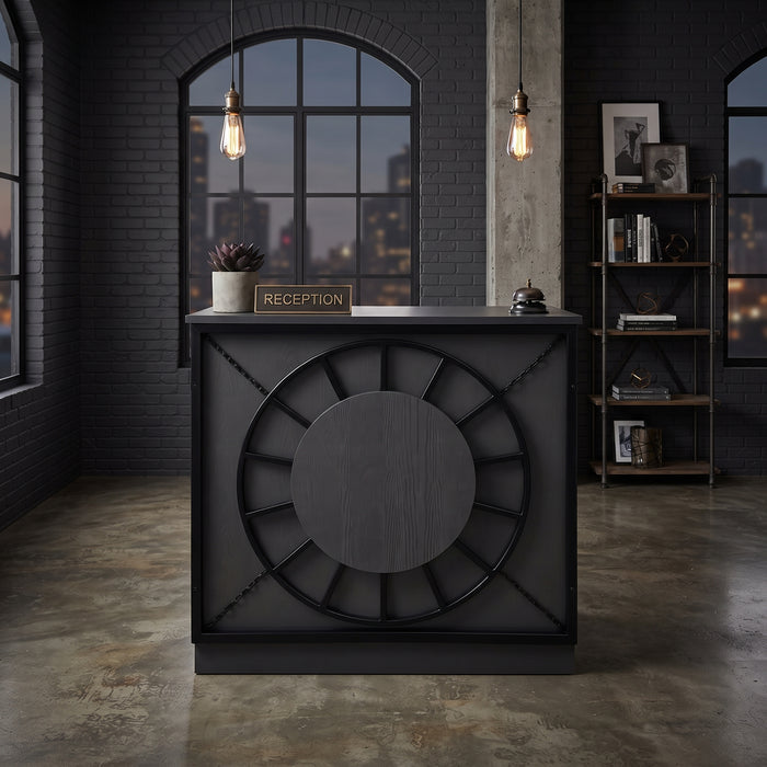 Reception Desk Grey - 03