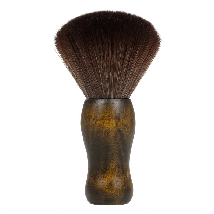 Salon Wood Neck Duster Brush - Kwast