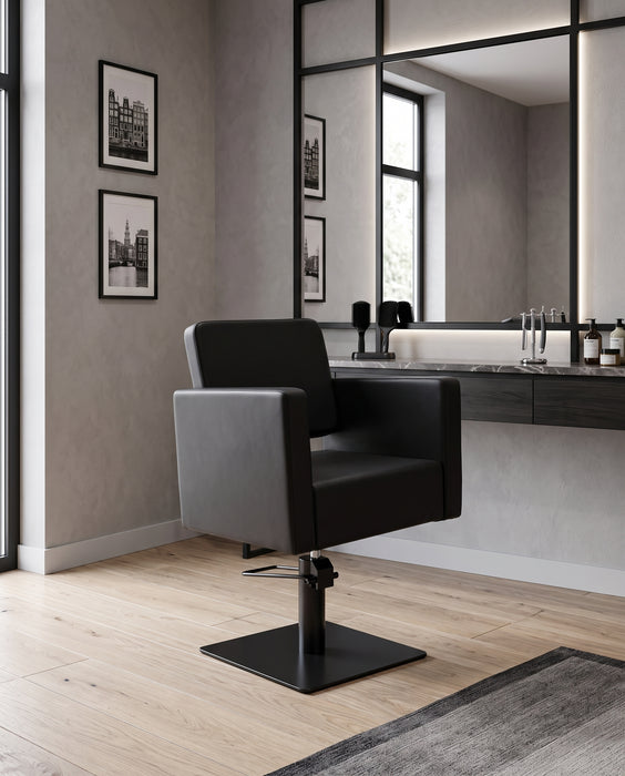 Kappersstoel Dora Black