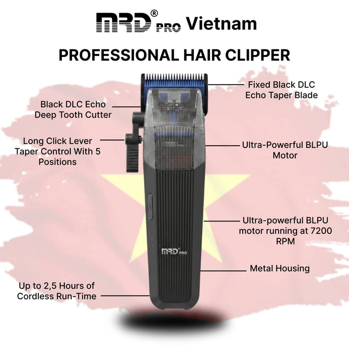 MRD Pro Cyborg Track Metal Clipper Black