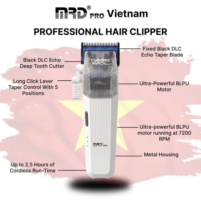 MRD Pro Cyborg Track Metal Clipper Wit