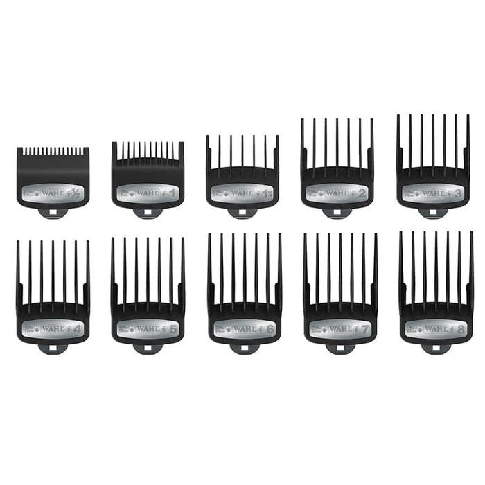 Wahl Premium Cutting Guides #1-8 Opzetkammen set