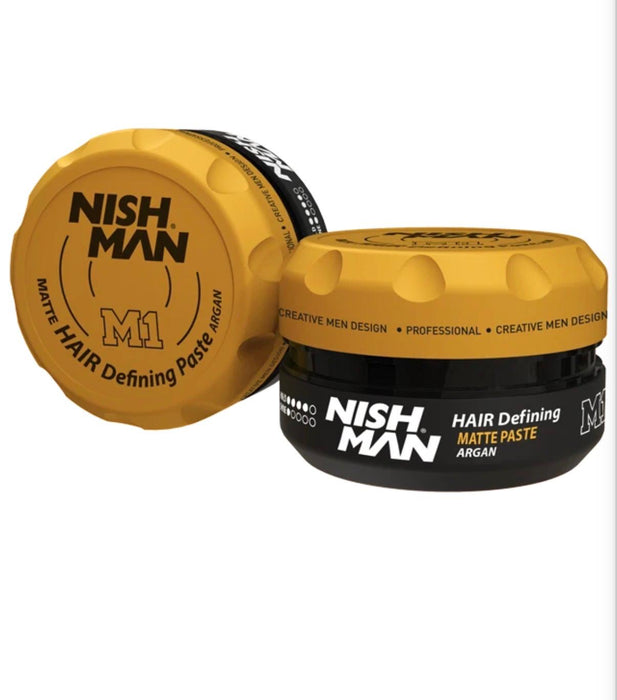 12x Nishman Hair Defining Matte Paste M1