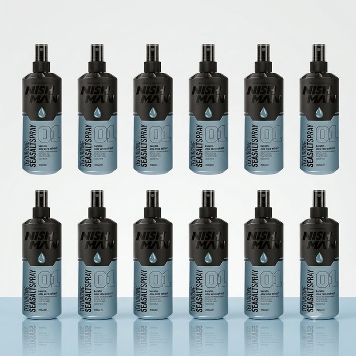 12x Nishman Sea Salt Texturizing Spray