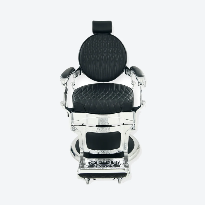 Barber Chair Cavalier - Silver / Black