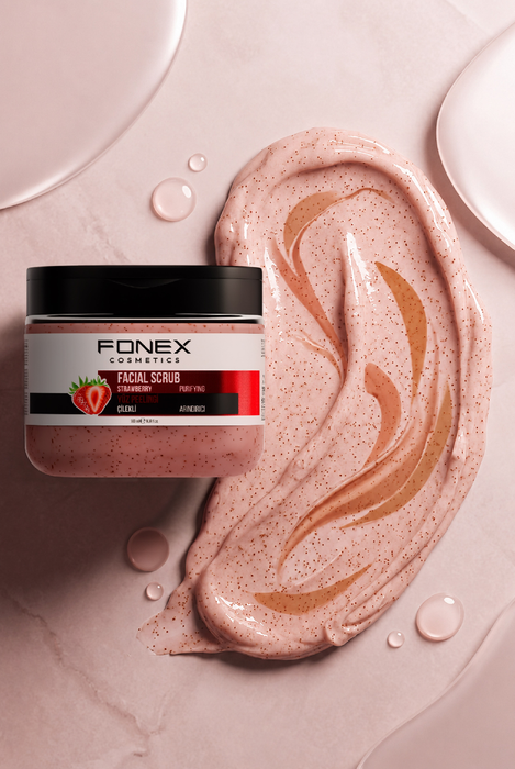 Fonex Facial Scrub Strawberry