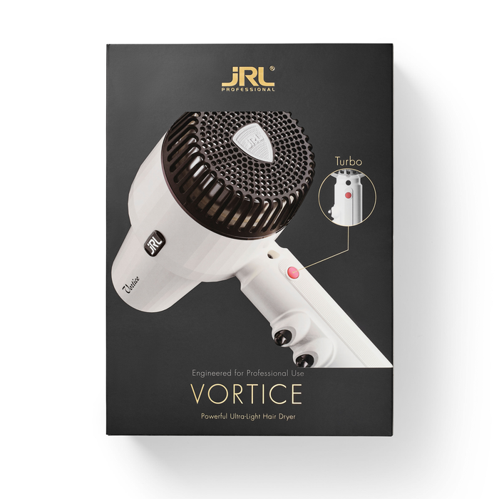 JRL Vortice Ultralight Hair Dryer Fohn White