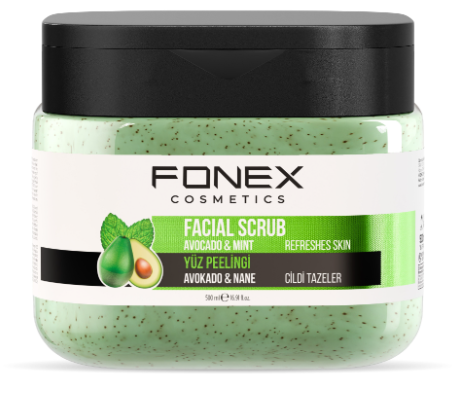 Fonex Facial Scrub Avocado & Mint