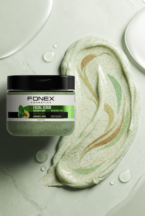 Fonex Facial Scrub Avocado & Mint
