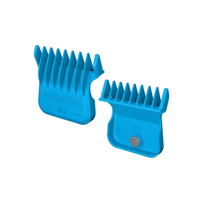 Gamma+ Magnetic Trimmer Guards 4pcs Opzetkammen