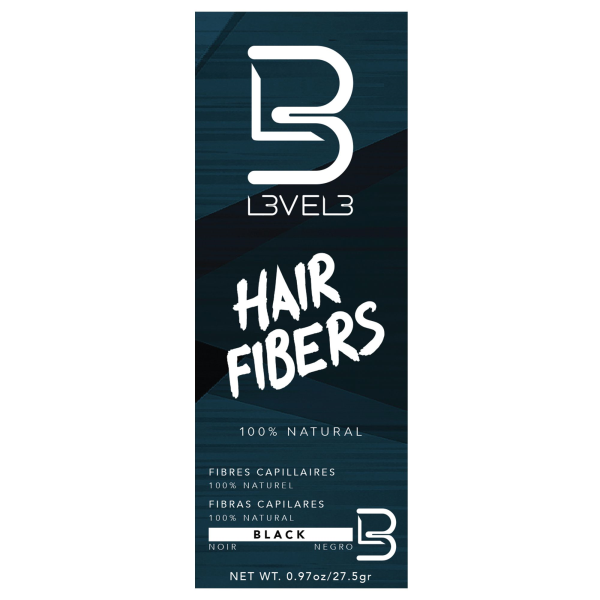 Level 3 Black Hair Fibers