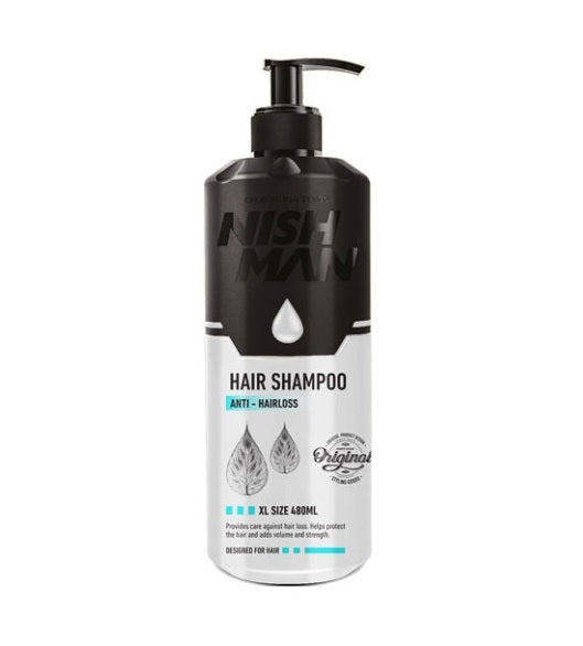 Nish Man Hair Shampoo Anti-Hairloss 480ml