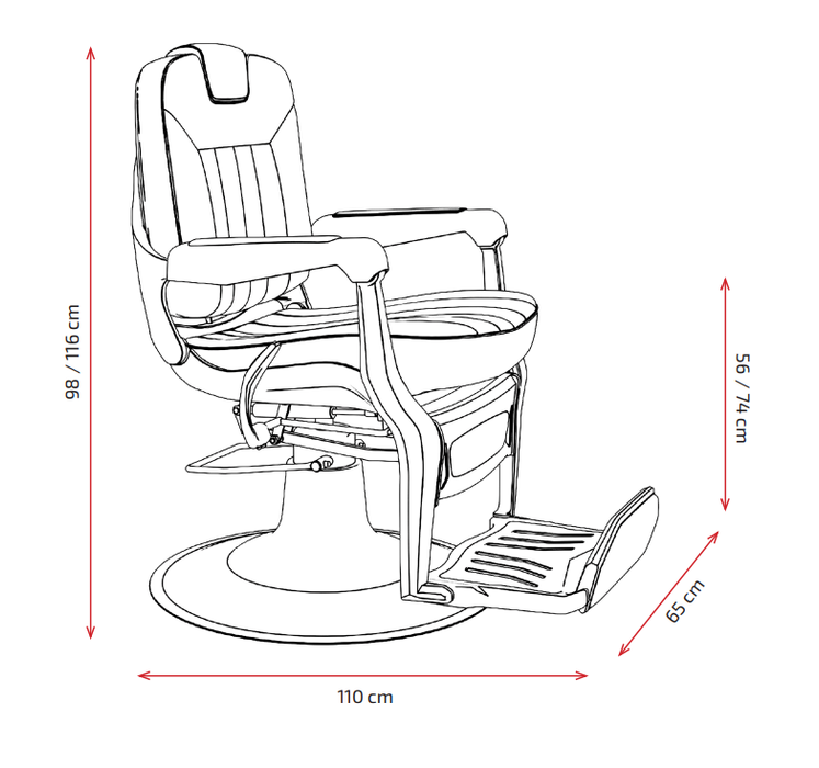 Mirplay Barber Chair Kale