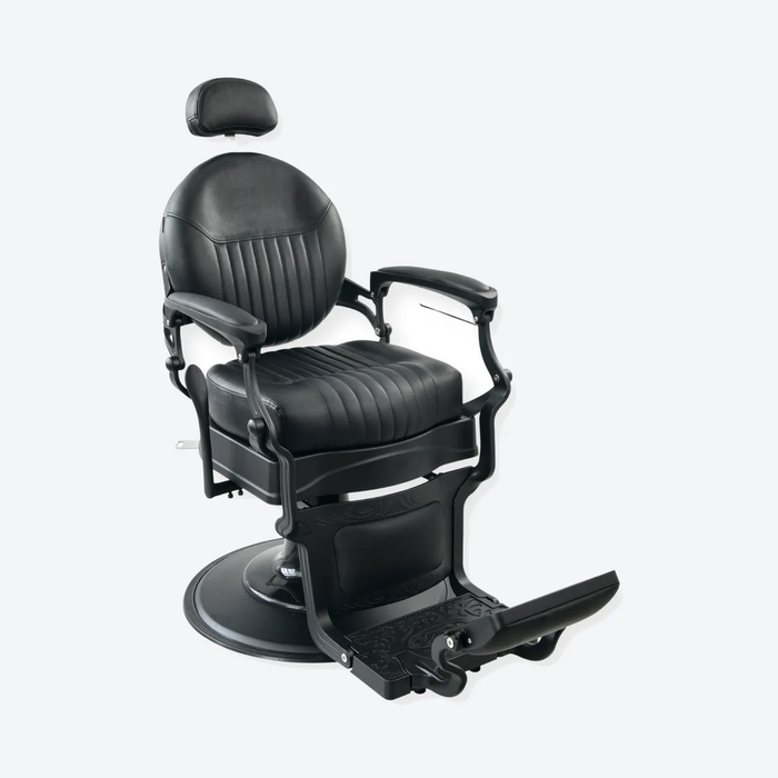 Barber Chair Monarch - Matte Black
