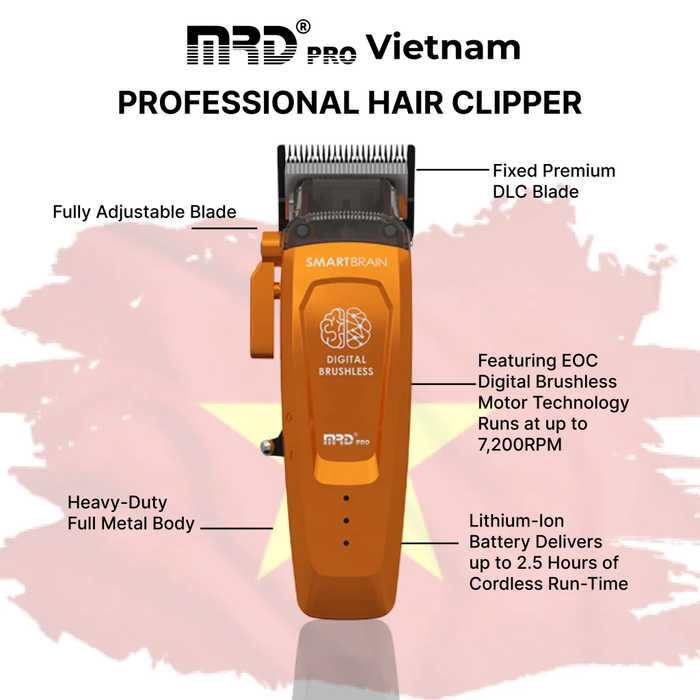 MRD Pro Smart Brain Precision Clipper Orange