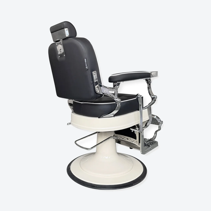 Barber Chair Baron Chrome / Black