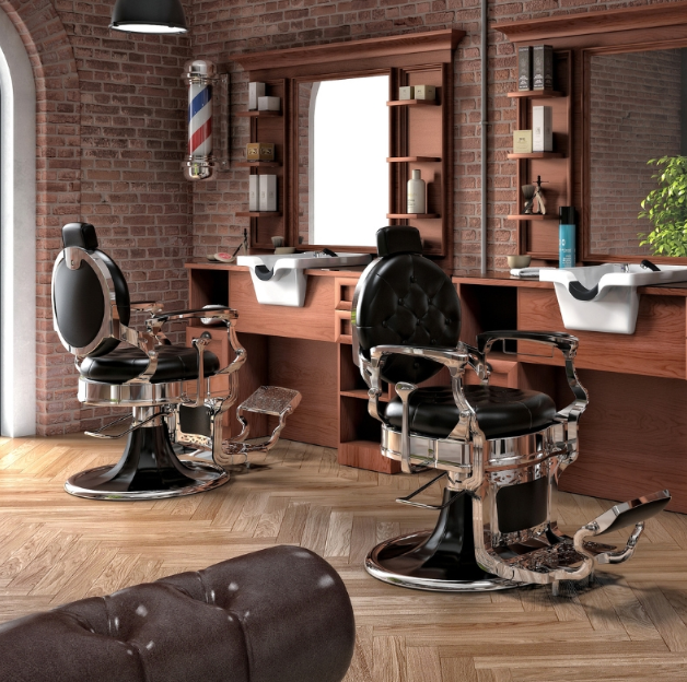 Mirplay Barber Chair Kirk B Metallic
