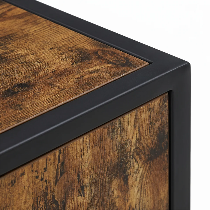 Balie Reception Desk Atelier Black / Wood
