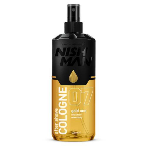 Nishman Aftershave Cologne 07 Gold One 400 ml