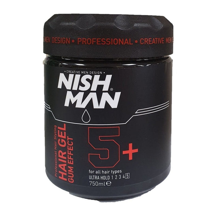 Nishman Hairgel Gum Effect 5+ 750 ml
